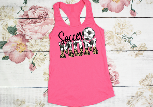 Cheetah Soccer Mom Tank