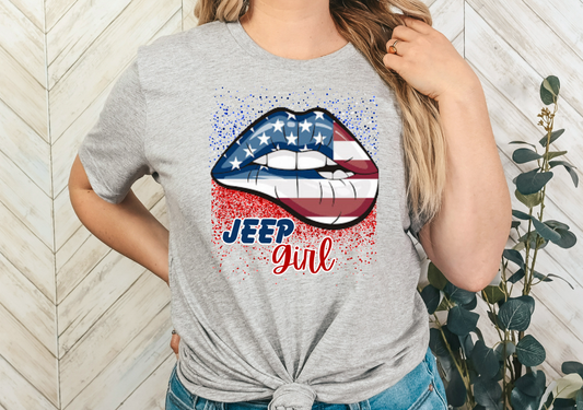 American Jeep Girl T-Shirt