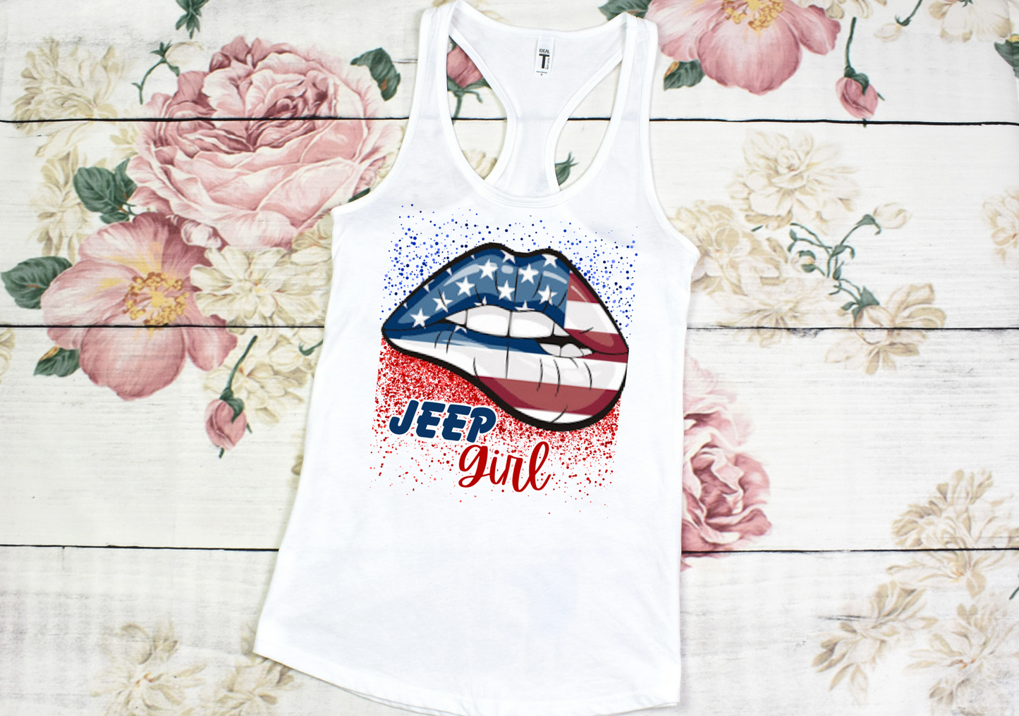 American Jeep Girl Tank